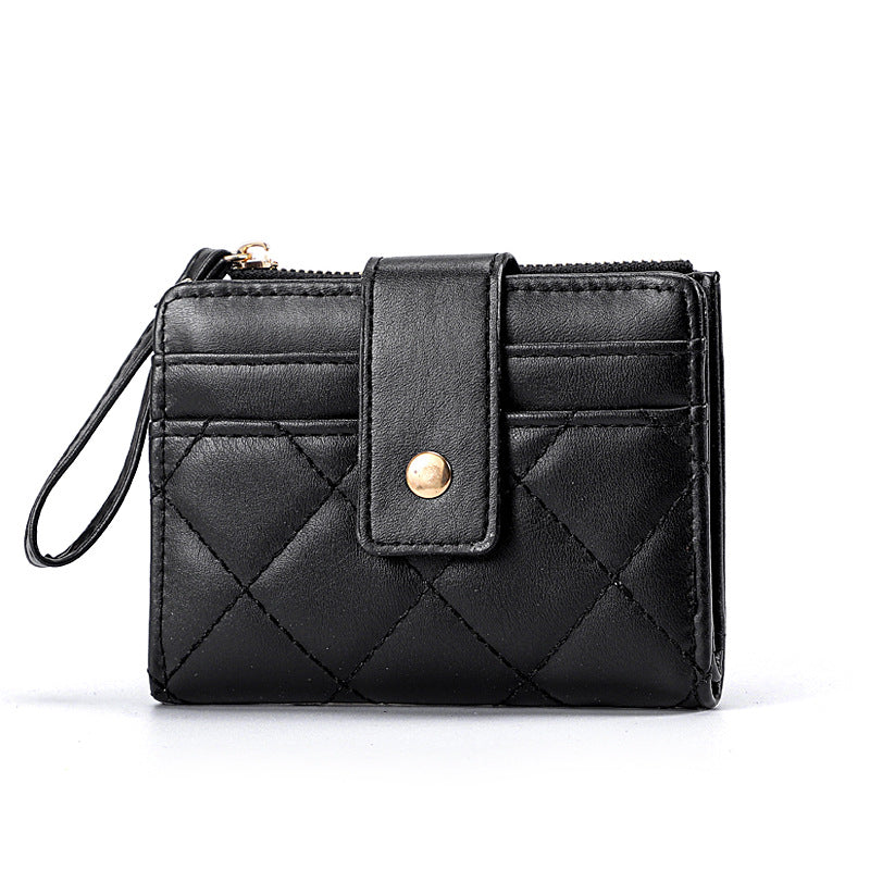 Simple And Niche Women's Short Wallet