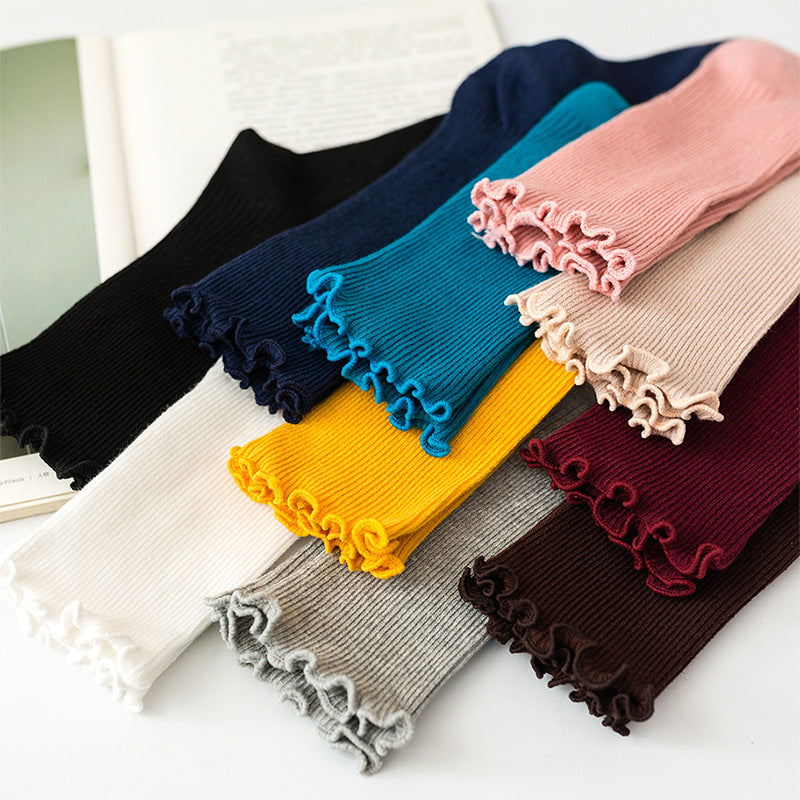 Japanese Autumn And Winter Cotton Socks Thin Section