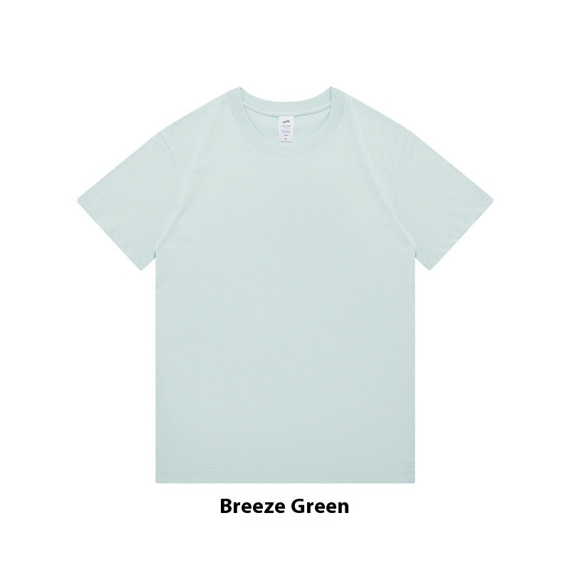 Cotton Heavy Round Neck Cultural T-shirt Advertising Shirt