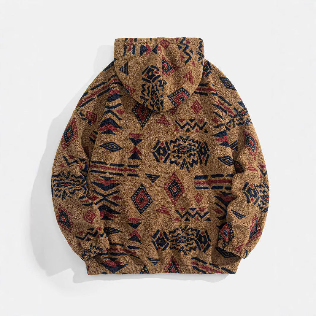 Men's And Women's Hoodie Ethnic Style