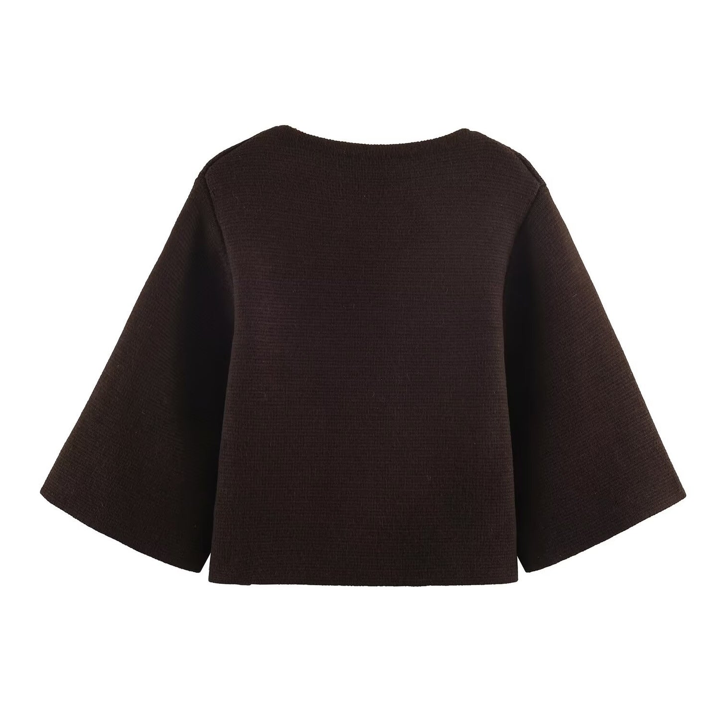 Feng New Womens Fashionable Casual Knitted Short Jacket