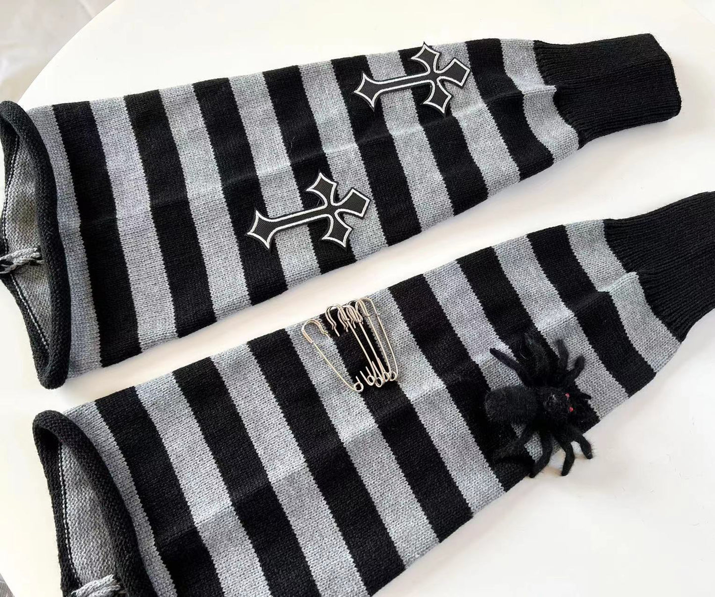 Punk JK Academy Stacked Striped Socks