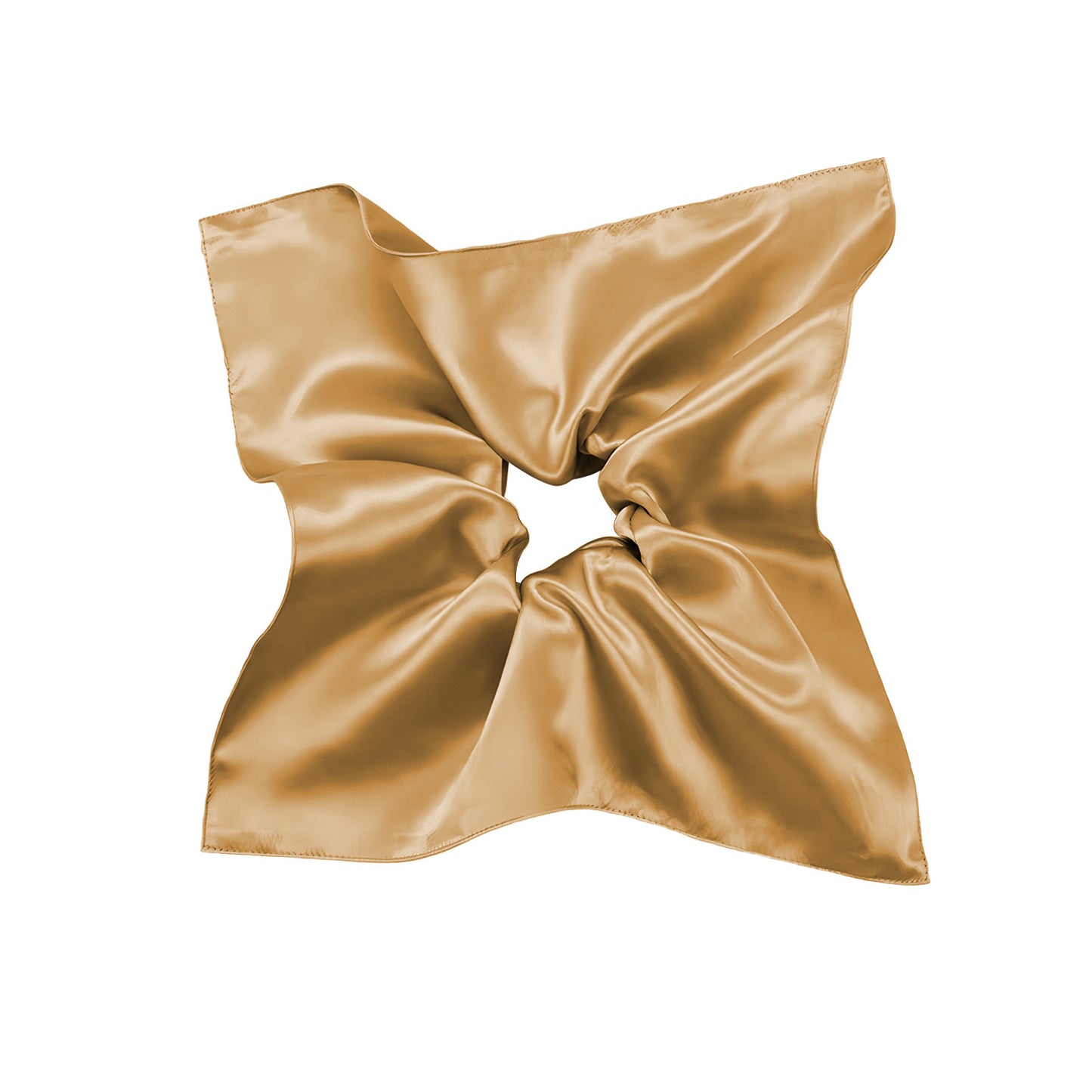 Square Hair Ring Wind Model Hair Accessories Solid Color