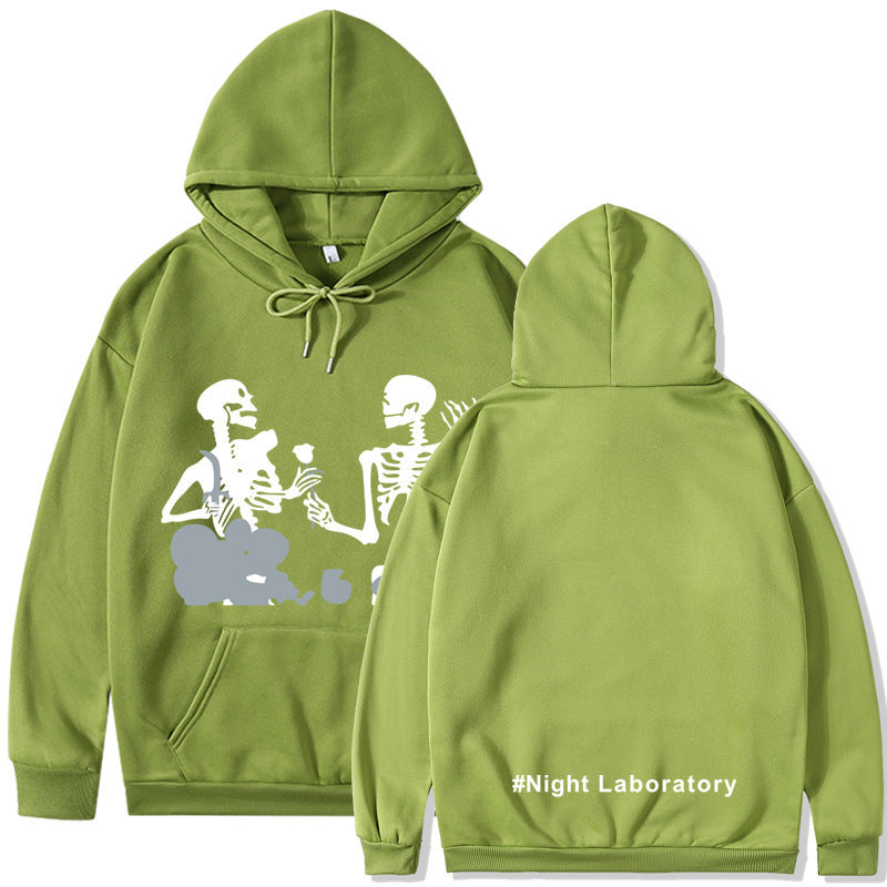 Night Laboratory Korean Style Versatile Personality Hoodie