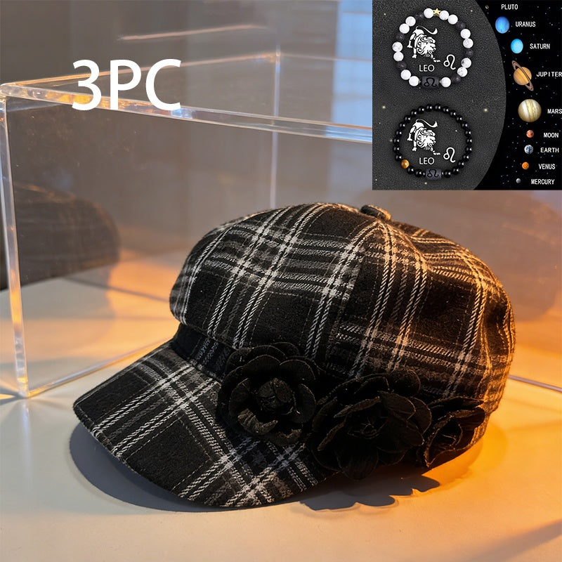 British-style Casual Painter Hat That Is Versatile And Can Show Off Your Face