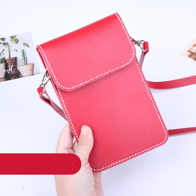 Leather Goods Hand-sewn Genuine Leather Semi-finished Shoulder Messenger Bag