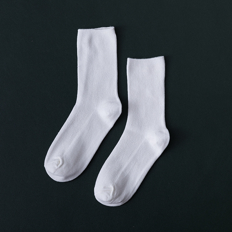 Medium Tube Long Tube Fluorescent Candy Color Socks
