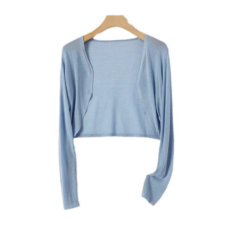 Shawl Suspender Skirt Outer Wear French Small Waistcoat Blouse