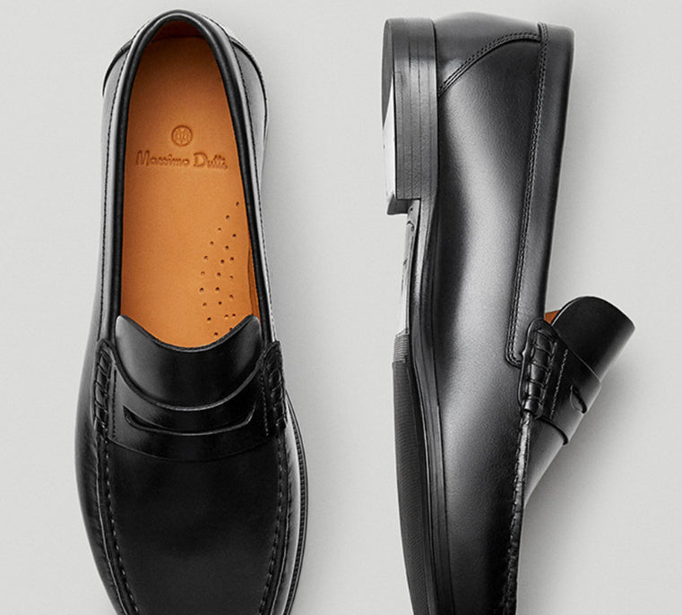 Retro Kalveskindsloafers til Mænd Håndlavet Slidstærkt Læder