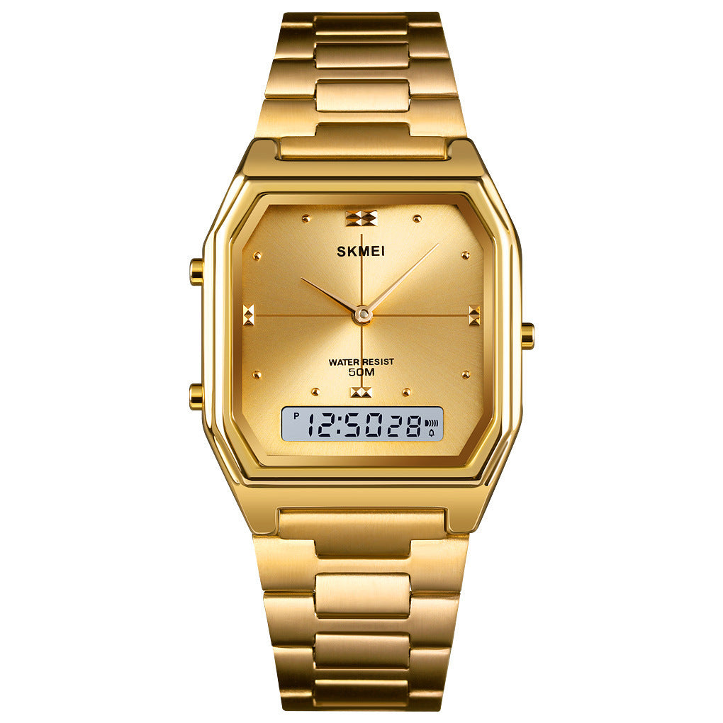 Mens Multifunctional Sports Waterproof Alarm Electronic Watch