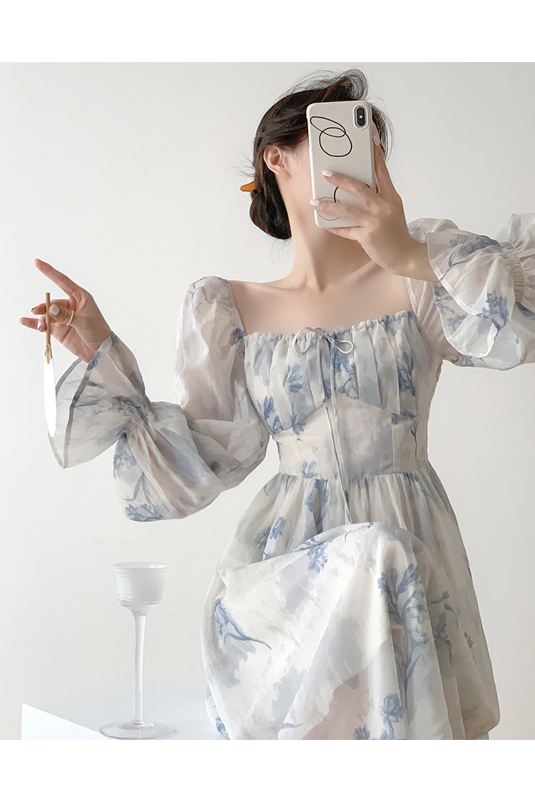 Feel Of Fairy Flower Printed Dress