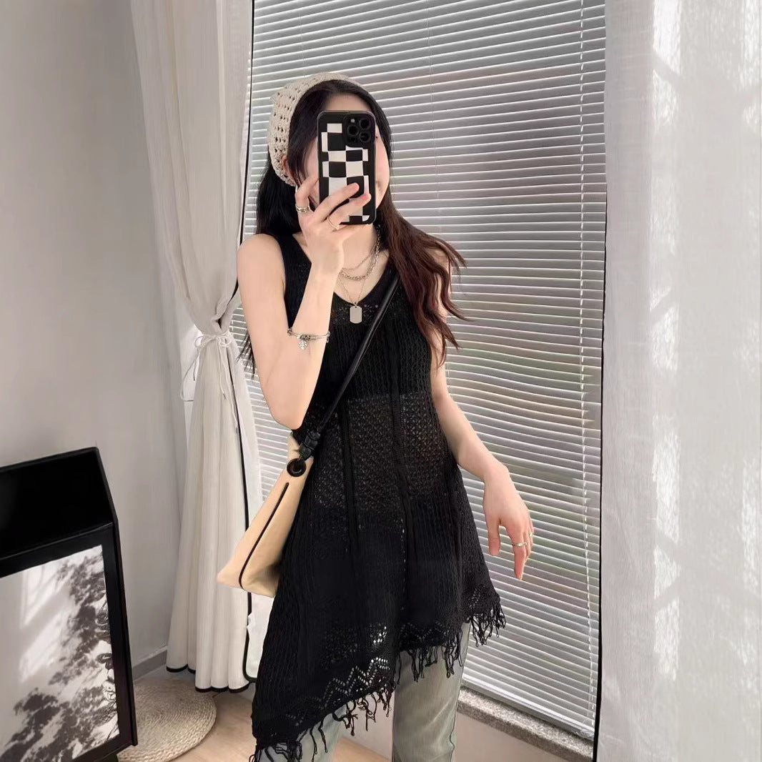 New Stylish Tassel-strapped Dress For Women