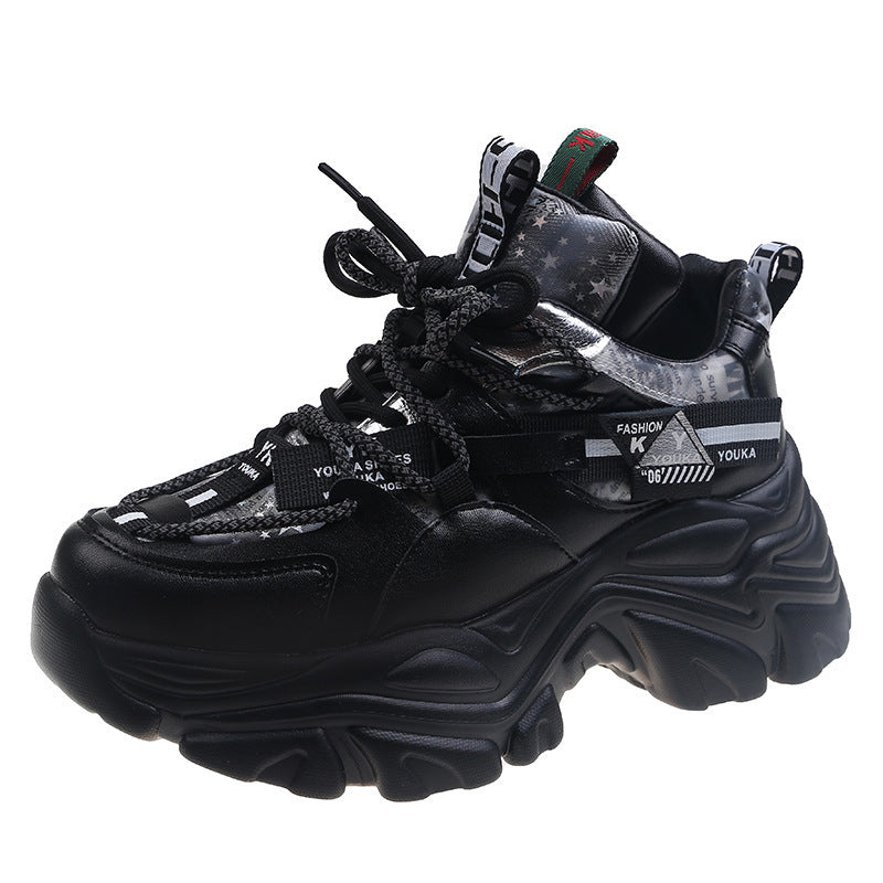 Casual Breathable Platform Student Running Sneakers