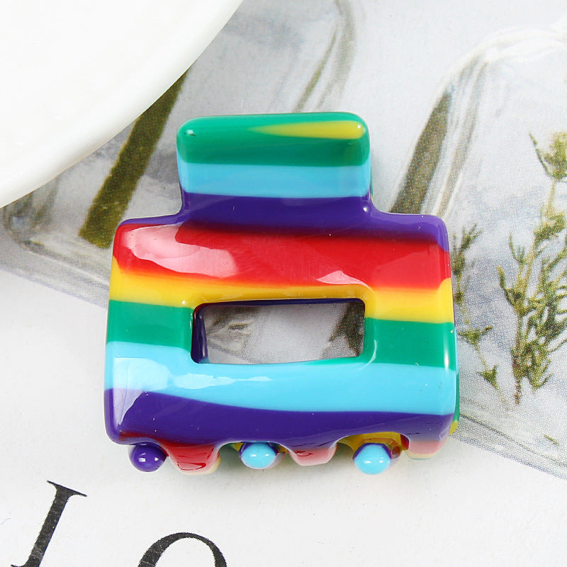South Korea Geometric Hollow Acetate Grip