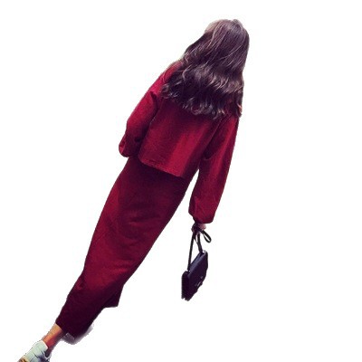 Springautumn Midi Dress Two Piece Set