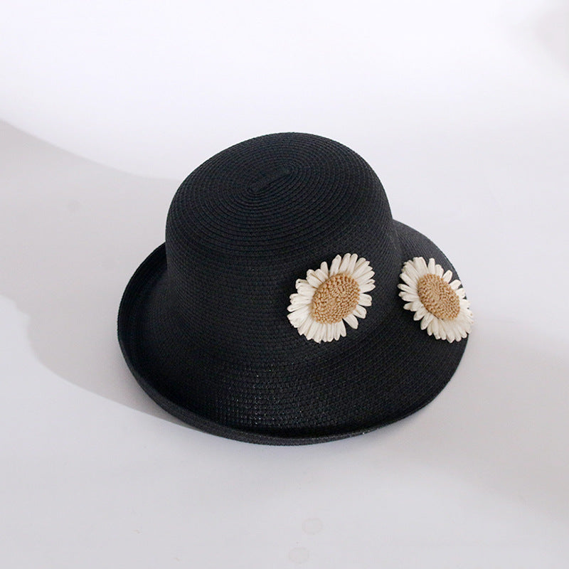 Women's Fashion Big Brim Solid Color Outdoor Sun Hat