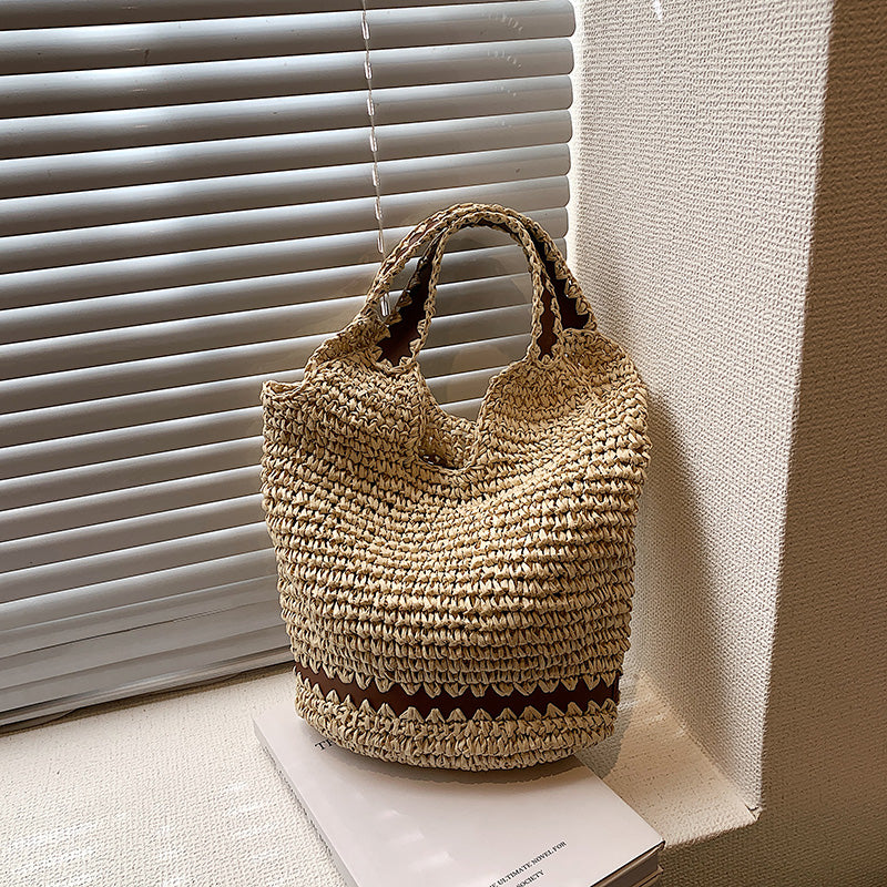 Large Capacity Beach Bag For Seaside Vacation