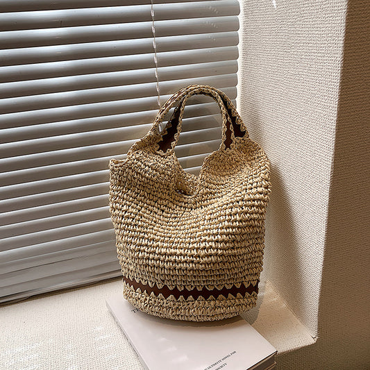 Large Capacity Beach Bag For Seaside Vacation