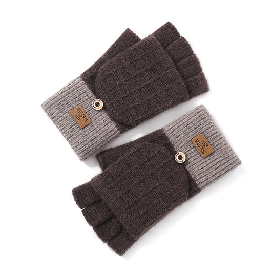 Warm Alpaca Wool Gloves And Windproof