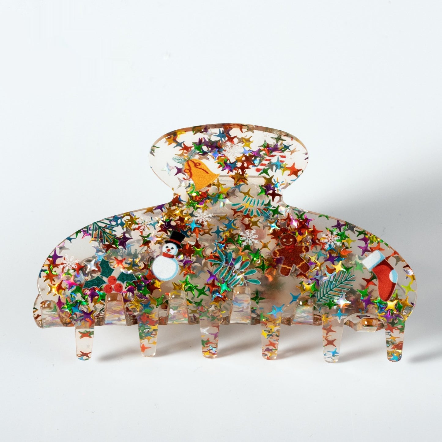 Christmas Decorations Acrylic Hair Clips Headpieces Hairpins