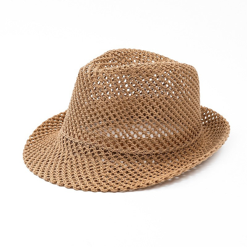 Mesh Hollow Out Summer Breathable Sun Protection Sun Hat