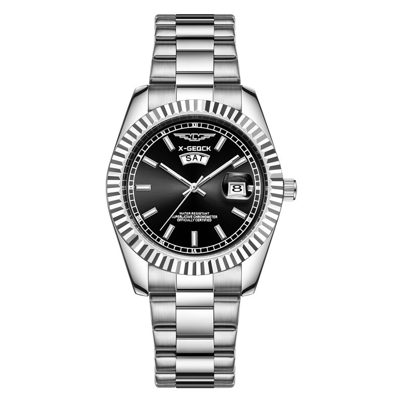 Ultra-thin Men's Watch Waterproof Luminous Quartz Watch