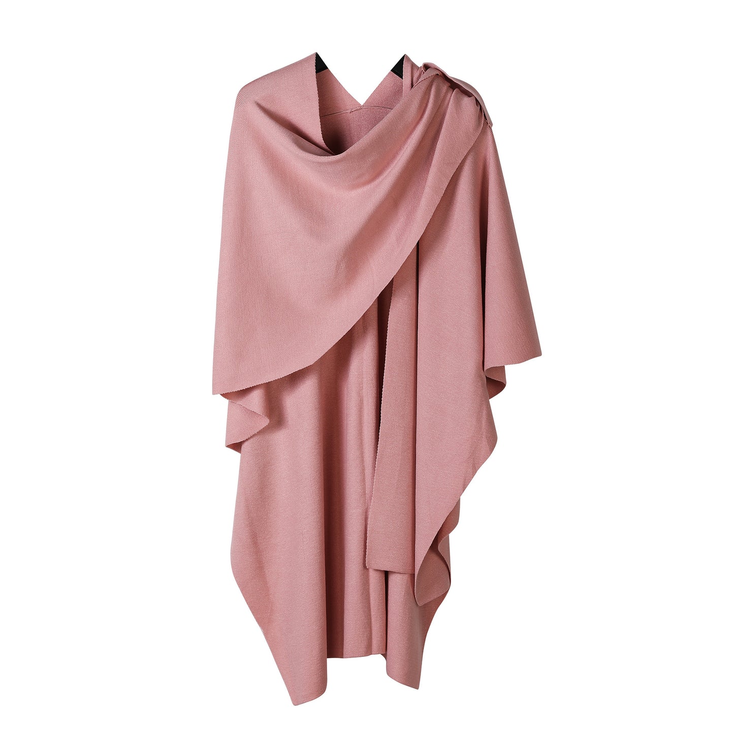 Knitted  Solid Color Shawl For Women