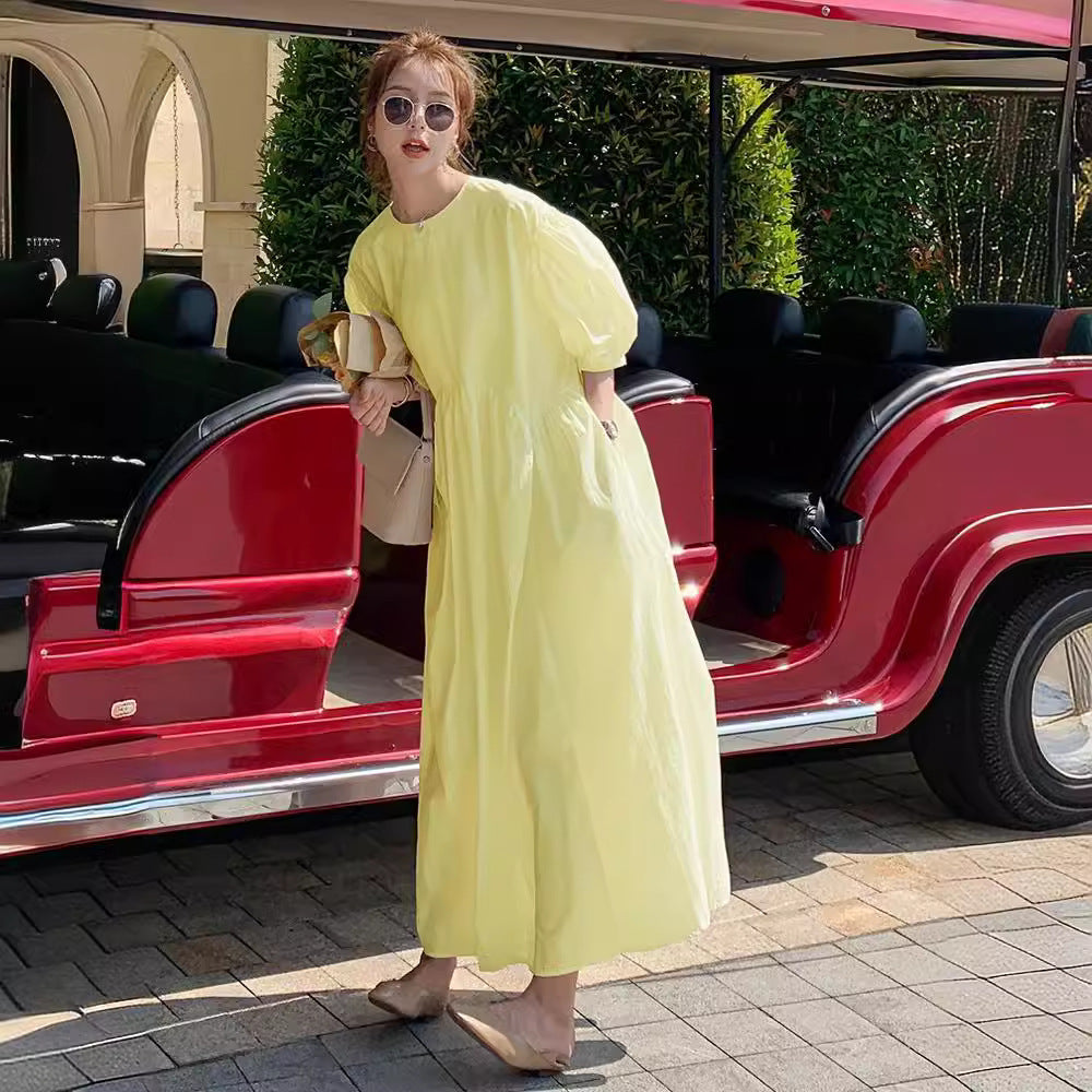 Casual Relaxed Kneelength Dress