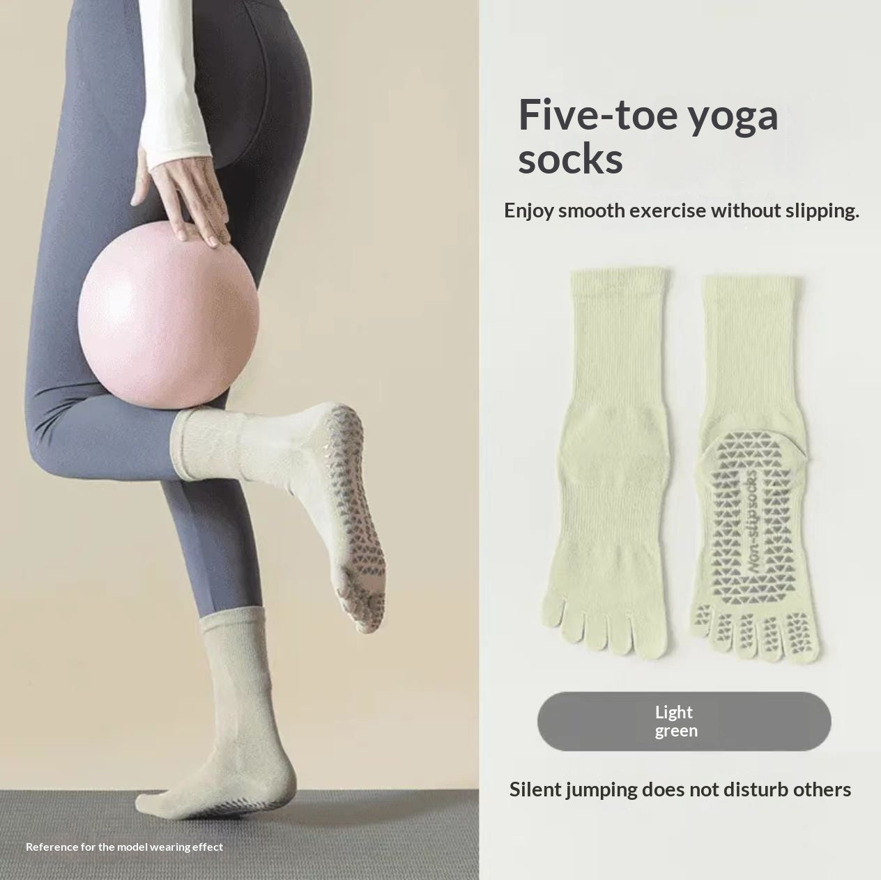 Womens Calf-length Fitness Socks For Running Muscle-support Compression Long Yoga Socks