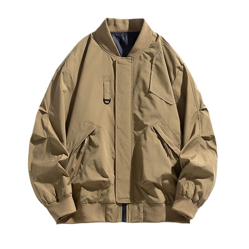 Spring And Autumn Men's Business Shirt Trendy Jacket Coat
