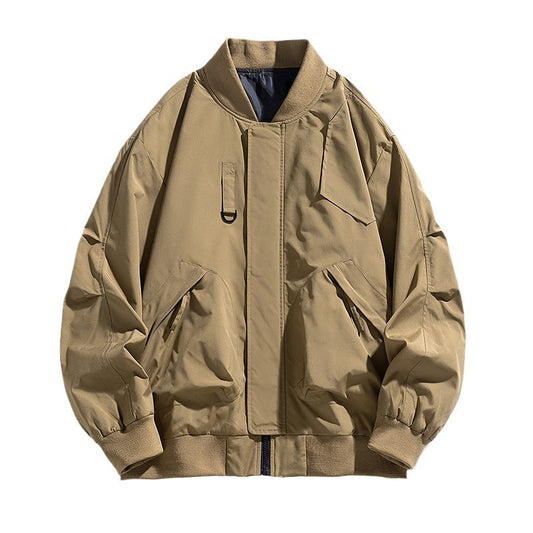 Spring And Autumn Men's Business Shirt Trendy Jacket Coat