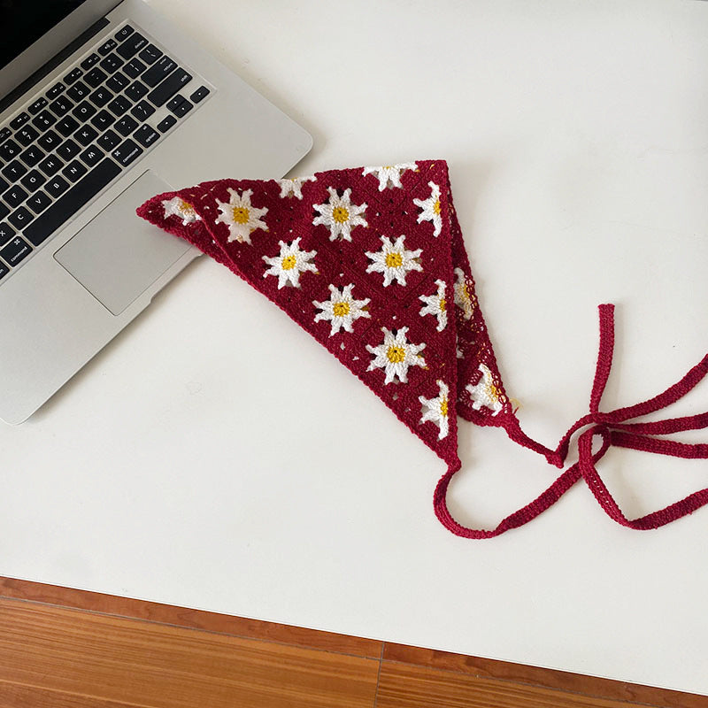 Little Daisy Flower Thread Cut Out Travel Art Headband