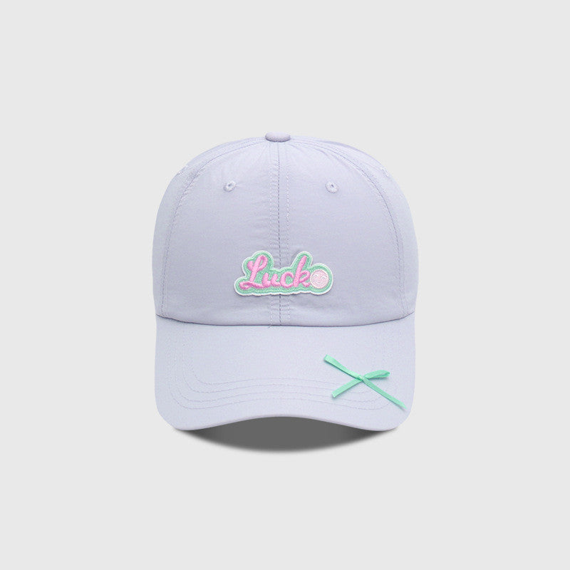 Personalized Bowknot Casual Versatile Personality Elegant Baseball Cap