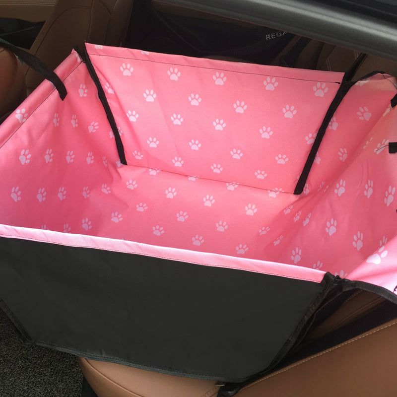 Rear Single Seat Foldable Cat  Paw Footprint