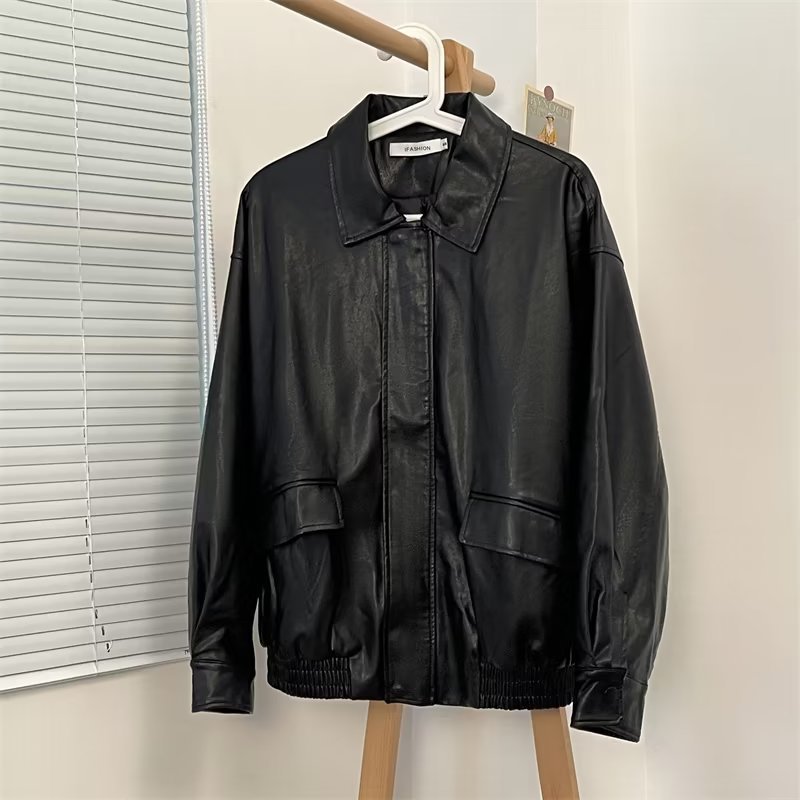 Men's Retro Coat Leather Jacket