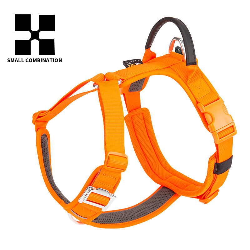 Medium And Large Breed Dogs Hand-held Dog Leash And Harness