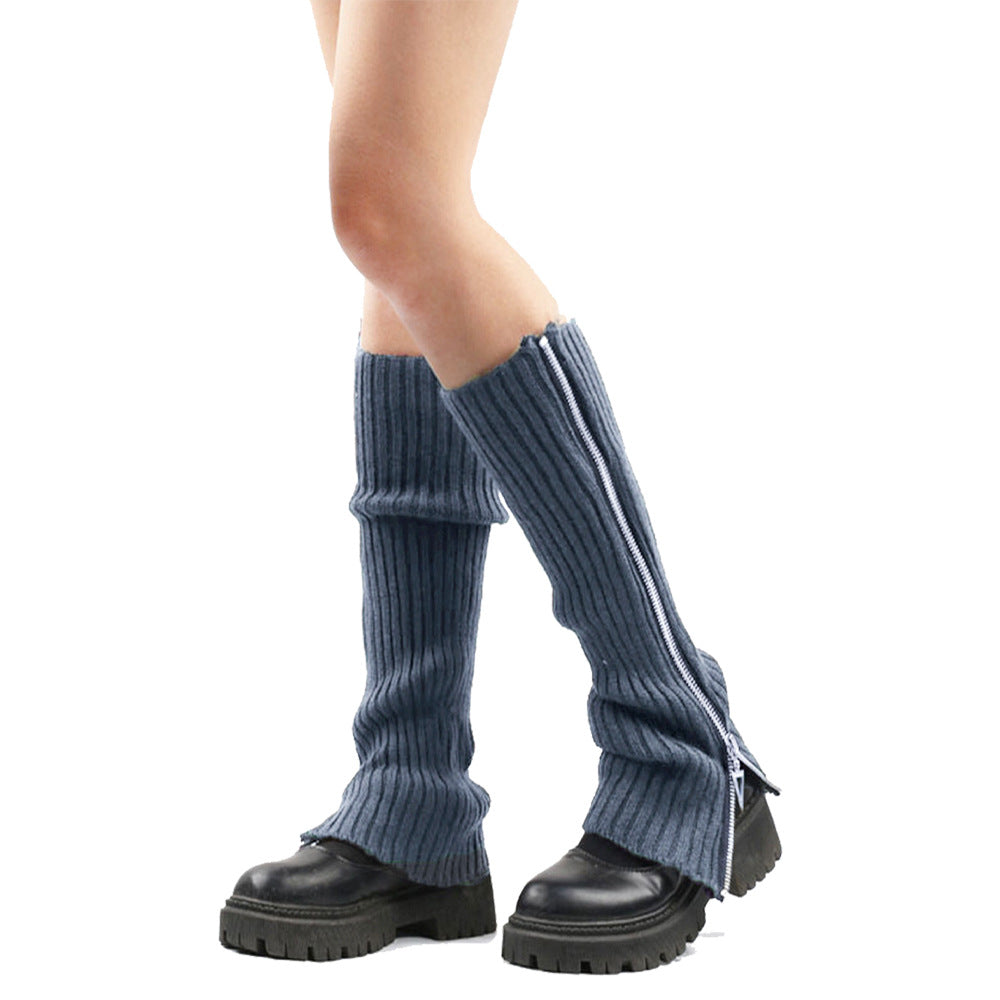 Woolen Yarn Socks Women's Knitted Slip-on