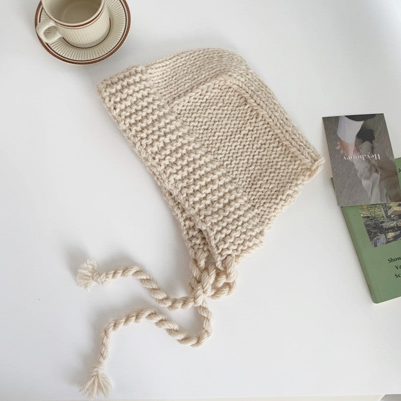 Handmade Woven Head-wrapping Hat Hollow Retro Artistic