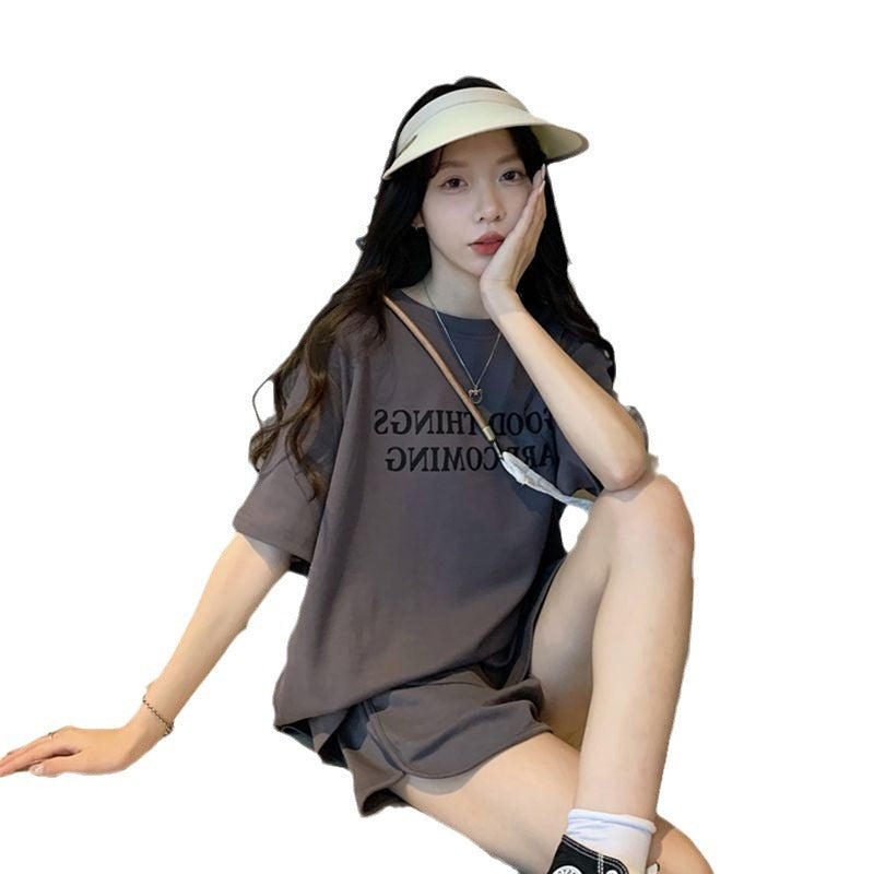 Women's Summer Loose Korean-style Casual Student Outfit