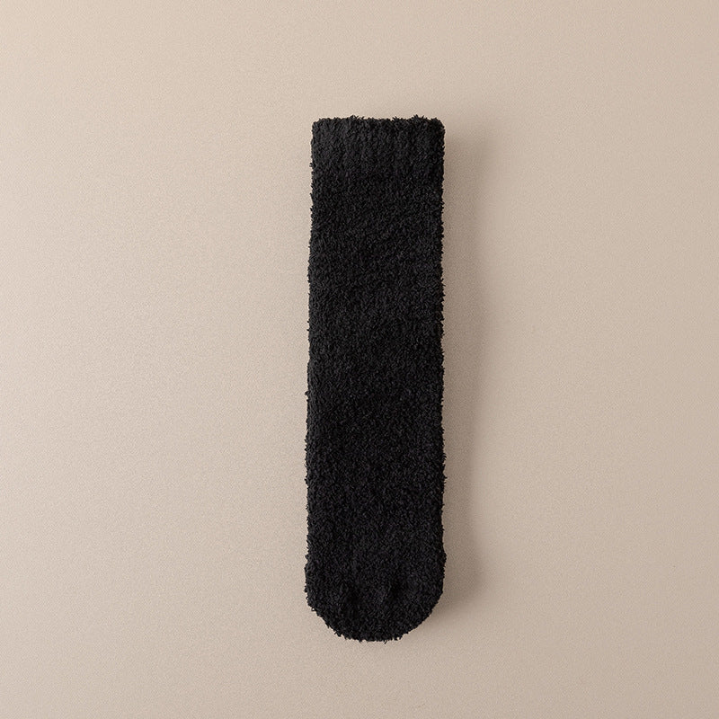 Coral Fleece Socks Women's Thickened