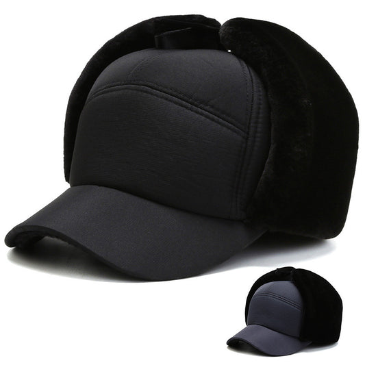 Outdoor Warmth And Thick Earmuffs Windproof And Cold Hat