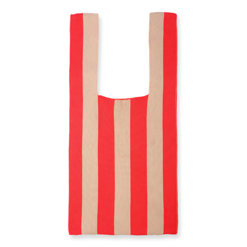 Creative And Simple Vest Shape Woolen Knitted Handbag