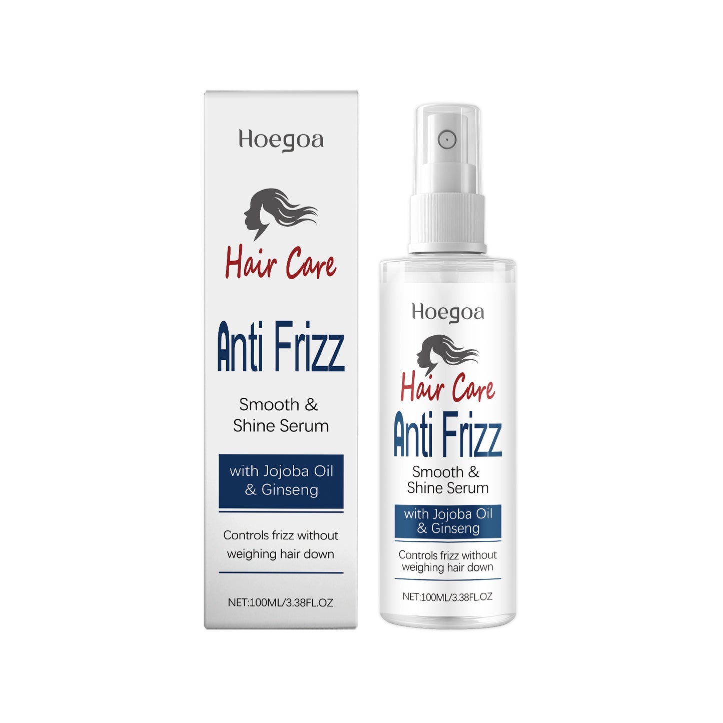 Smoothing Hair Nourishing Serum Spray Leaves Hair Soft  Smooth And Light Nourishes Dry Frizzy And Damaged Hair
