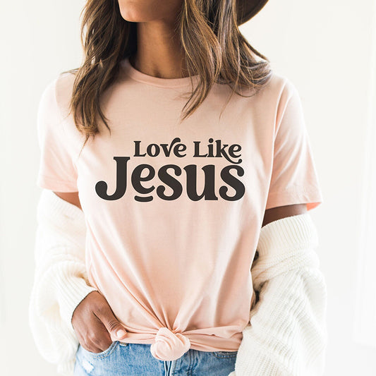 Women's Printed Short Sleeve Crew Neck T-Shirt Top