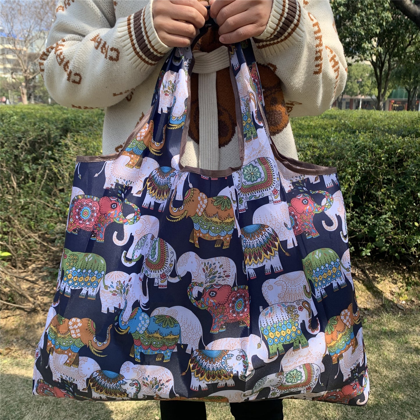 Folding Environment Friendly Shopping Bag