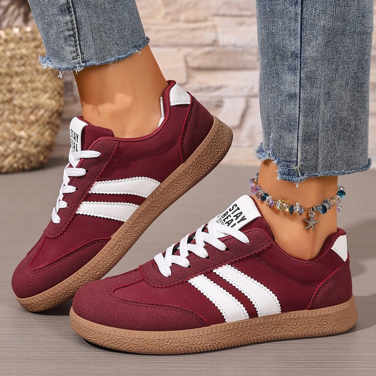 Fashionable Casual White Sneakers For Women