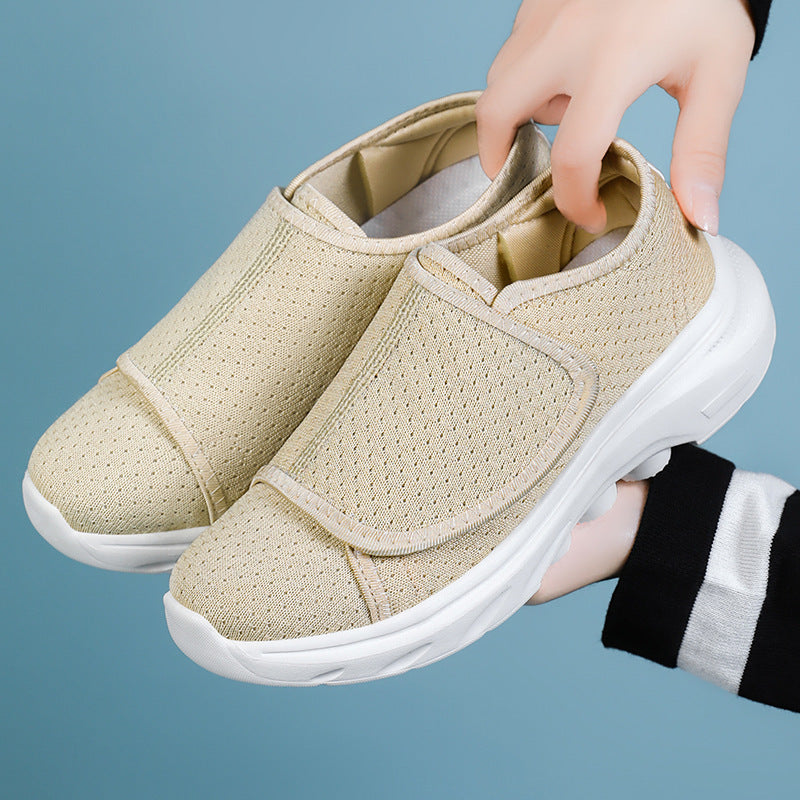 Velcro Soft-soled Fatigue-free Slip-on Casual Shoes
