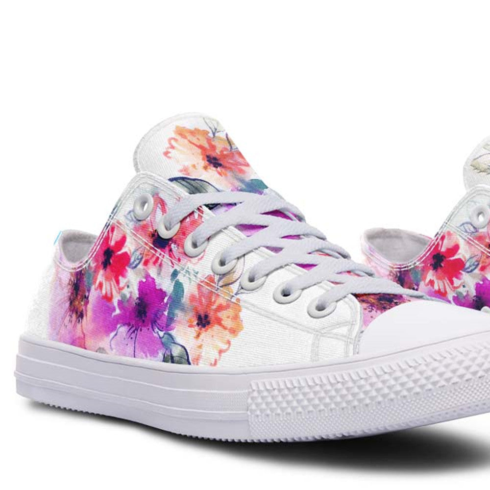 Fashion Print Couple Low-Top Canvas Shoes