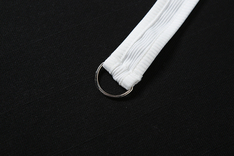 New Navel Knitted Short Street Shooting Casual Vest