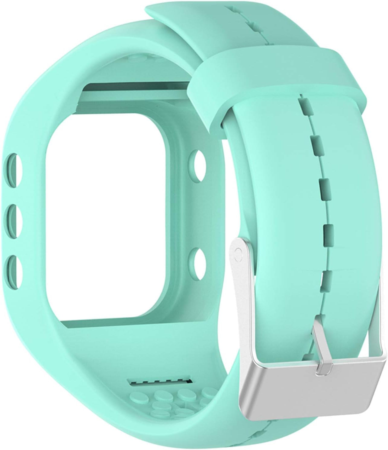 Watch Strap Compatible with Polar A300,Adjustable Silicone Sports Strap Replacement Band for Polar A300 Smart Watch